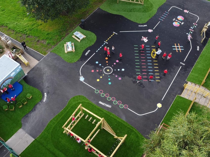 Massive Playground Transformation at Hollywell Primary School Main Image